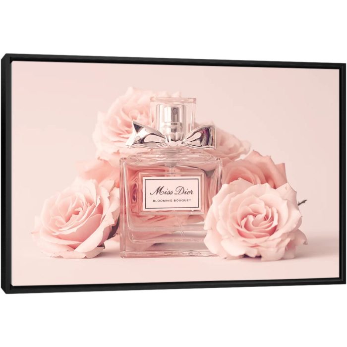 Miss Dior - Black Framed Canvas