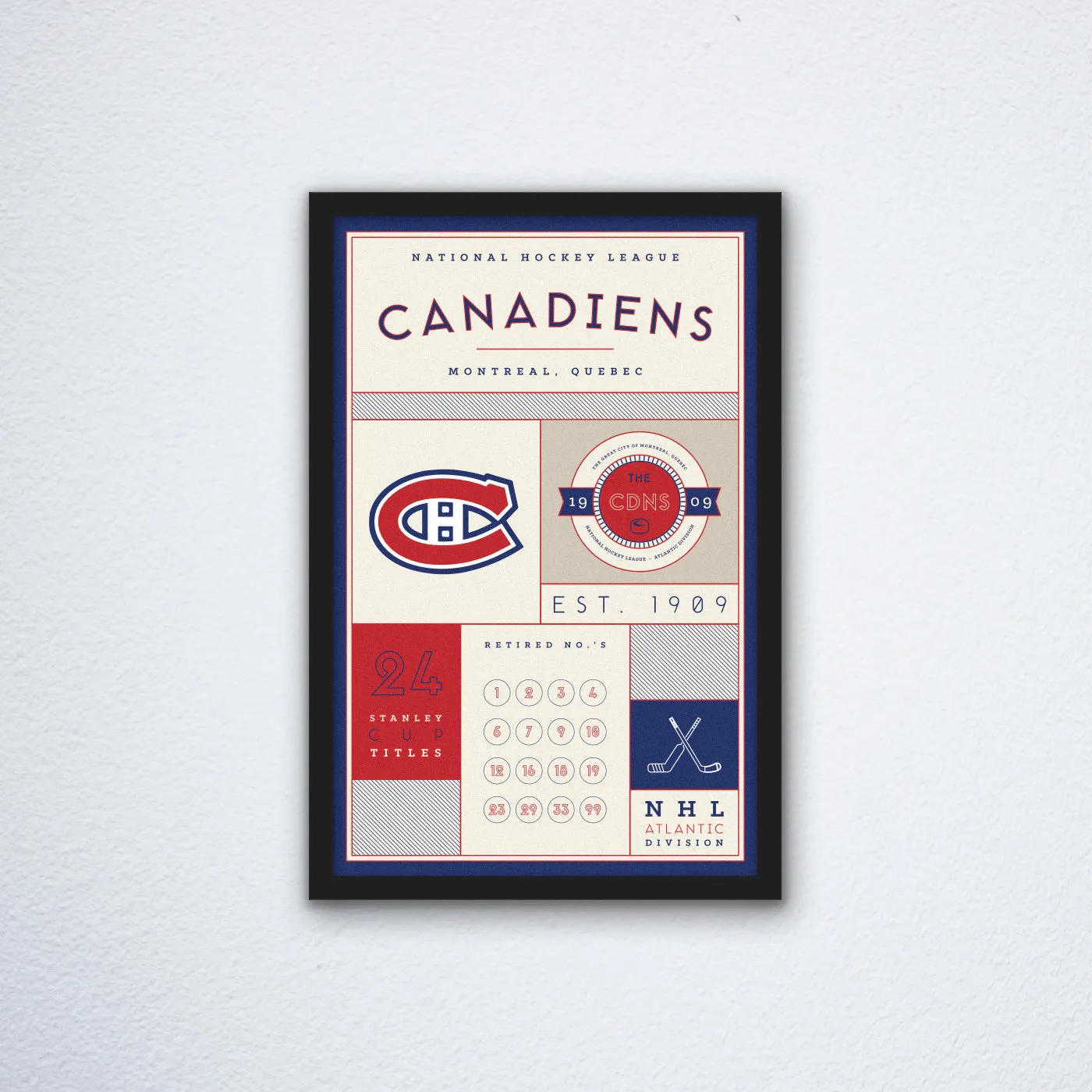 Montreal-Canadiens-Stats-Canvas-Poster-Print-Wall-Art-Decor Montreal Canadiens Stats Canvas Poster Print - Wall Art Decor