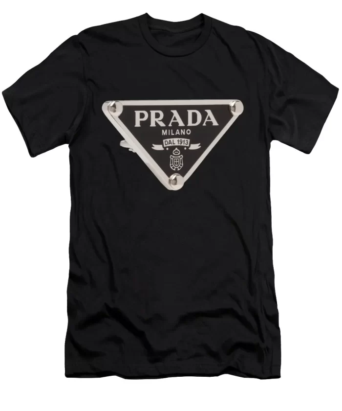 Prada Black Luxury Brand Unisex T-Shirt Kid T-Shirt LTS027