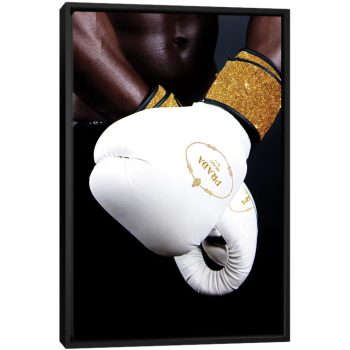 Prada Boxing - Black Framed Canvas