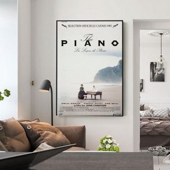 The Piano Movie Poster Vintage Movie Poster Film Print Canvas Wall Art Decor