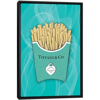 Tiffany Fries - Black Framed Canvas