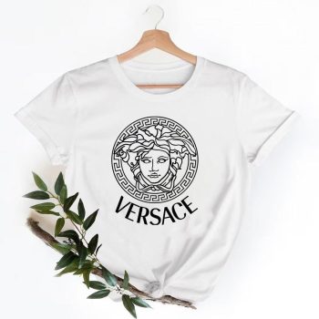 Versace Shirt, Versace Logo T-Shirt, Unisex Fashion Versace Shirt, Versace Tee, Versace Luxury Tshirt LTS090