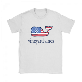 Vineyard Vines Flag Whale Unisex T-Shirt Kid Tshirt LTS131