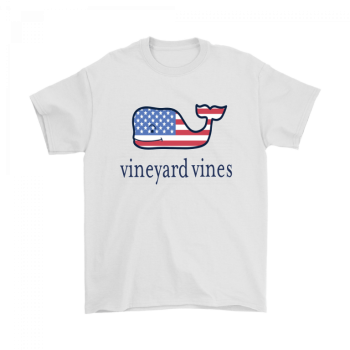 Vineyard Vines Flag Whale Unisex T-Shirt Kid Tshirt LTS137
