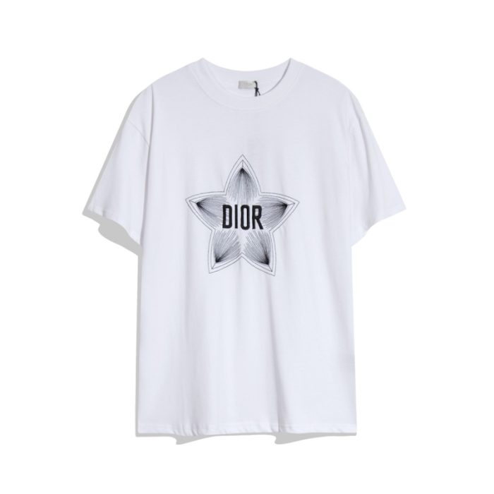 2D Dior Logo With Star Tee Unisex T-Shirt FTS044
