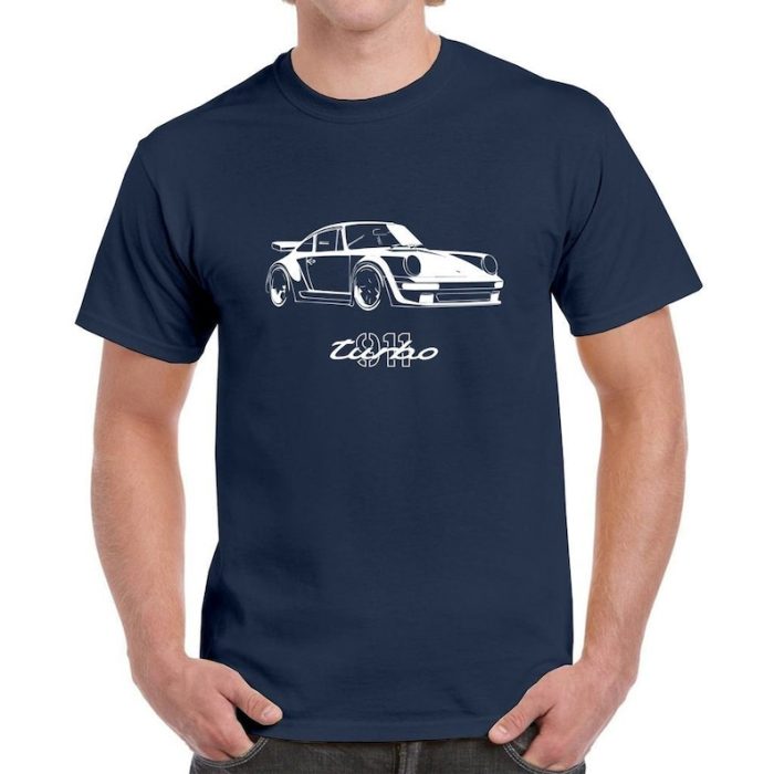 911 Turbo Tribute Tee Unisex T-Shirt Minimalist Deisgn Porsche Tee FTS433