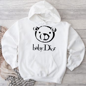 Baby Dior Logo Luxury Unisex Pullover Hoodie HTB2535