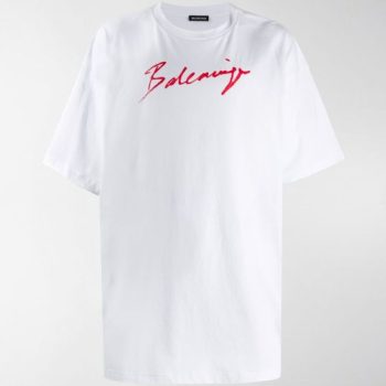 Balenciaga Logo Print Tee Unisex T-Shirt FTS489
