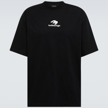 Balenciaga Medium-Fit Logo Tee Unisex T-Shirt FTS486