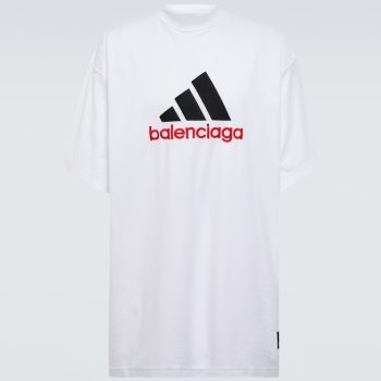 Balenciaga X Adidas Logo Cotton Tee Unisex T-Shirt FTS487