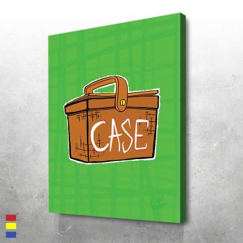 Basket Case Journey into the Mind of an Artist Canvas Poster Print Wall Art Decor