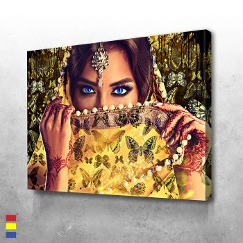 Blue Eyes Inspiring Art Styles to Capture the Essence of Your Space Canvas Poster Print Wall Art Decor