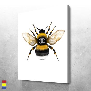 CC Bee and the Power of High Fashion Brand to Make Everything Become More Luxurious Canvas Poster Print Wall Art Decor