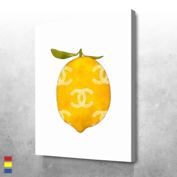 CC Lemon's High-Fashion Twist Everyday Foods And Household Items Redefined Canvas Poster Print Wall Art Decor