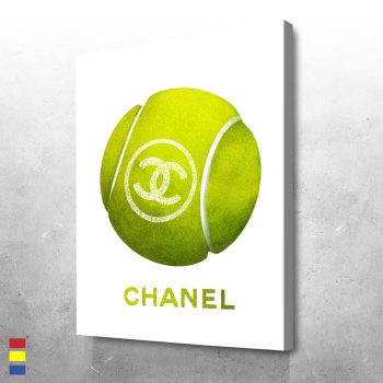 CC Tennis Ball the Power of Strong Branding on Everyday Foods Canvas Poster Print Wall Art Decor
