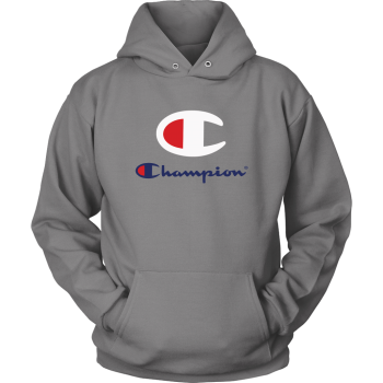 Champion Logo Unisex Hoodie