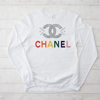 Chanel Glitter Luxury Logo Unisex & Kid Long Sleeve Tee LTB2614