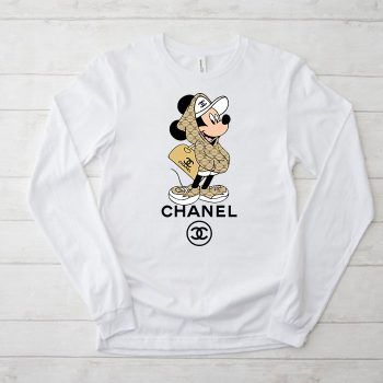 Chanel Mickey Mouse Kid Tee Unisex Longsleeve Tee LTB2909