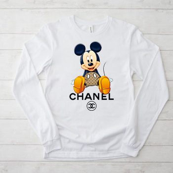 Chanel Mickey Mouse Kid Tee Unisex Longsleeve Tee LTB2917