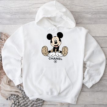 Chanel Mickey Mouse Unisex Pullover Hoodie HTB2102