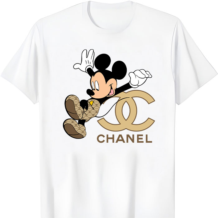 Chanel Mickey Mouse Unisex T-Shirt TTB2918