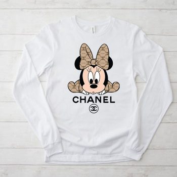 Chanel Minnie Mouse Kid Kid Tee Unisex Longsleeve Tee LTB2916
