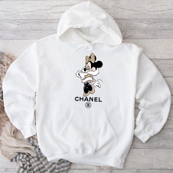 Chanel Minnie Mouse Unisex Pullover Hoodie HTB2105
