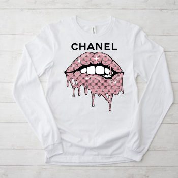 Chanel Mouth Logo Unisex & Kid Long Sleeve Tee LTB2621