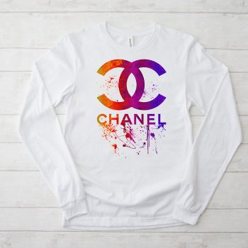 Chanel Original Colorful Logo Unisex & Kid Long Sleeve Tee LTB2612