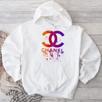 Chanel Original Colorful Logo Unisex Pullover Hoodie HTB2612
