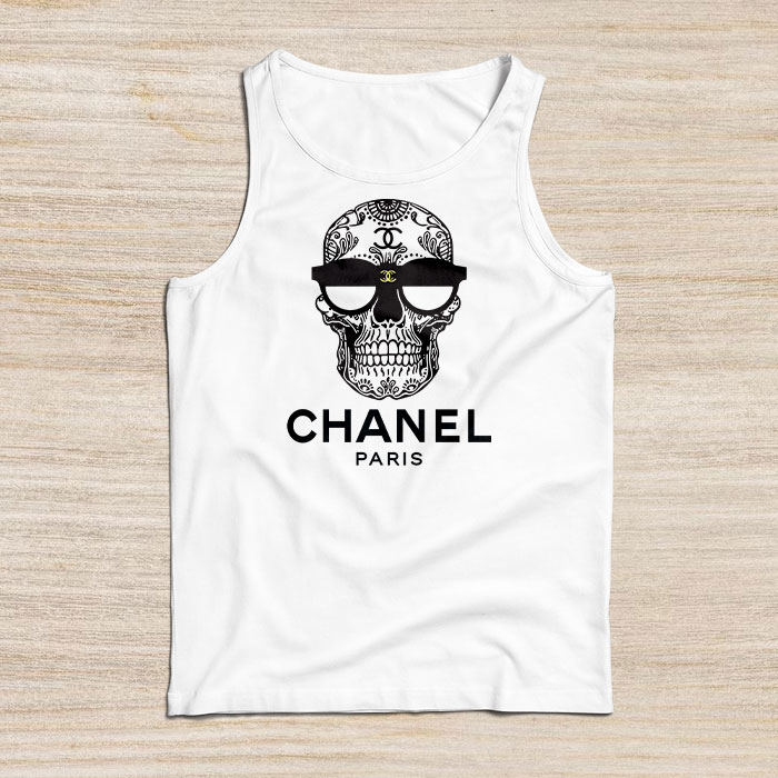 Chanel Skull Paris Unisex Tank Top TTTB2619