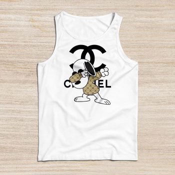 Chanel Snoopy Dabbing Unisex Tank Top TTTB2910