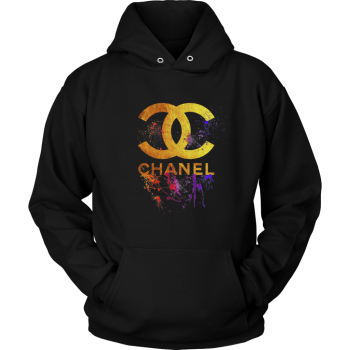 CoCo Chanel Gold Logo  Unisex Hoodie