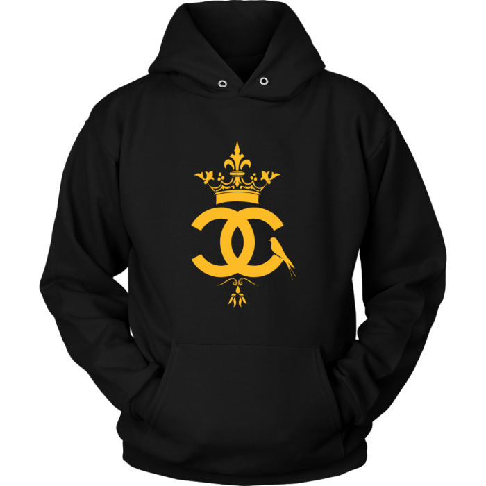 Coco Chanel Logo Premium Unisex Hoodie