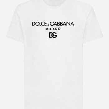 Cotton Dolce & Gabbana Tee Unisex T-Shirt With Logo FTS520