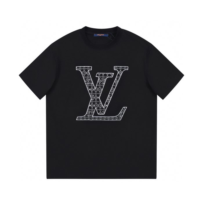 Crewneck LV Tee Unisex T-Shirt White FTS333