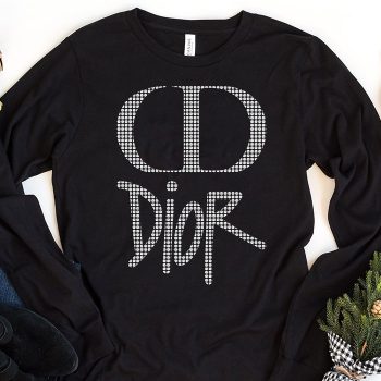 Dior Logo Luxury Diamonts Unisex & Kid Long Sleeve Tee LTB2540