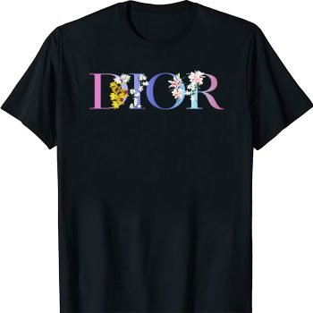 Dior Logo Luxury Flower Unisex T-Shirt TTB2510