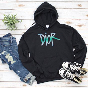 Dior Logo Luxury Unisex Pullover Hoodie HTB2525