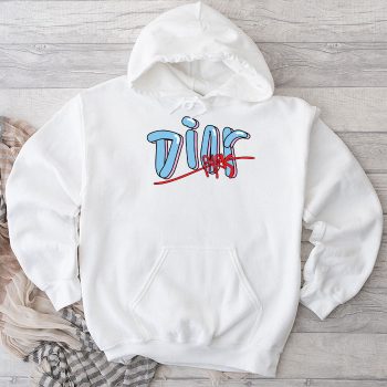 Dior Logo Luxury Unisex Pullover Hoodie HTB2531