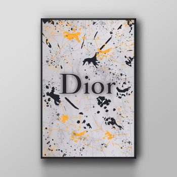 Dior Luxury Brand Canvas Poster Print Wall Art Decor