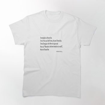 Everybody Is A Ferrari Fan Sebastian Vettel Classic Cotton Tee Unisex T-Shirt FTS209
