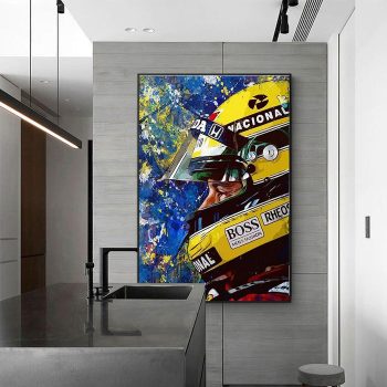 F1 Pop Art Canvas Poster Print Wall Decor