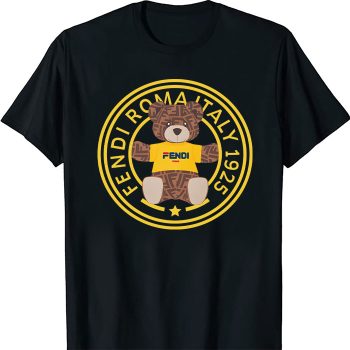 Fendi Circle Roma Teddy Bear Unisex T-Shirt TTB2555