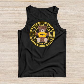 Fendi Circle Roma Teddy Bear Unisex Tank Top TTTB2555