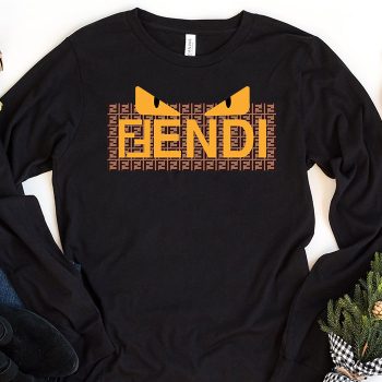 Fendi Diabolic Eyes Logo Unisex & Kid Long Sleeve Tee LTB2566