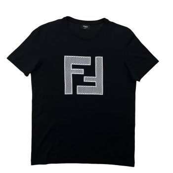 Fendi Ff Applique Tee Unisex T-Shirt FTS369