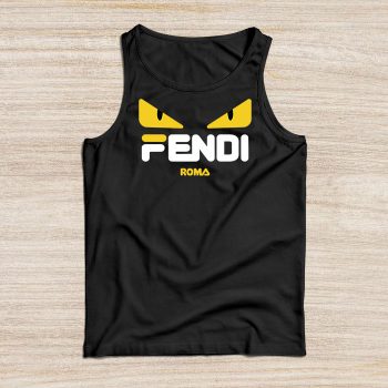 Fendi Fila Roma Diabolic Eyes Logo Unisex Tank Top TTTB2562