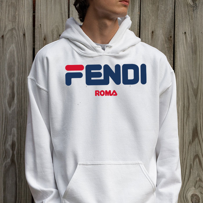 Fendi fila hoodie best sale